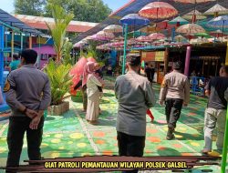 Ciptakan Rasa Aman, Personil Polsek Galsel Gelar Patroli Preventif di Taman Wisata Rita