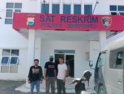 DPD Lembaga Poros Rakyat Indonesia Kunjungi Polres Jeneponto, Laporkan Temuan Dugaan Pelanggaran, Kanit Tipidter Lagi Berlibur.