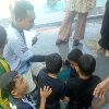 Murid SD Inpres Buttatianang II Makassar Ikuti Praktek Renang di Kolam Zidam XIV/HSN
