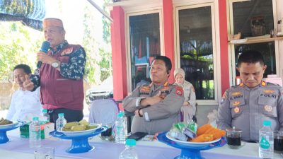 Pentingnya Peran Masyarakat dalam Menjaga Kamtibmas dan Membangun Kegotong Royongan menurut Abd Kadir Muh. H. Nyampa