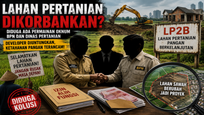 Developer Diduga Leluasa Kuasai Lahan Produktif, PRI Bongkar Dugaan Pembiaran Oknum