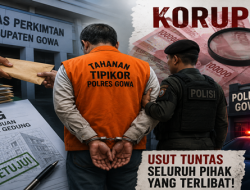 Poros Rakyat Indonesia Apresiasi Tipikor Gowa, Minta Jaringan Korupsi PBG Dibongkar Tuntas