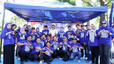Indonesia Asri Langit Biru: Demokrat Gowa Benahi Taman PKK di HUT ke-25
