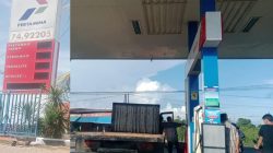 Manager SPBU 74.922.05 Boddia Ketahuan Melansir Solar Pakai Mobil Tronton Bekerjasama Dengan Daeng Laja