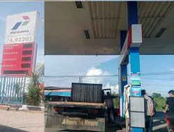 Manager SPBU 74.922.05 Boddia Ketahuan Melansir Solar Pakai Mobil Tronton Bekerjasama Dengan Daeng Laja