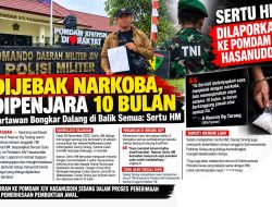 Oknum Anggota TNI Inisial HM Resmi Dilaporkan Ke Pomdam Makassar Dengan Kasus Berupaya Melenyapkan Oknum Wartawan